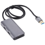 Đầu đọc thẻ đa chức năng 5 trong 1 USB 3.0 kép + CF + TF + SD, 5 trong 1 USB 3.0