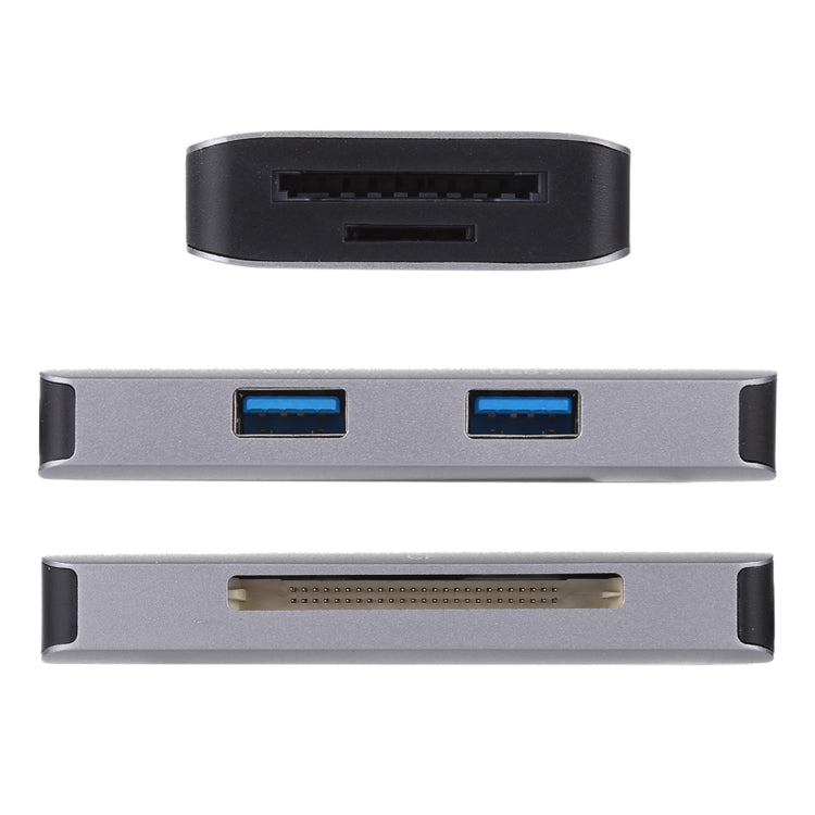 Đầu đọc thẻ đa chức năng 5 trong 1 USB 3.0 kép + CF + TF + SD, 5 trong 1 USB 3.0