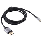 Cáp chuyển đổi 4K 60Hz Type-C / USB-C đực sang DP đực, chiều dài: 1.8m, DP đực