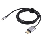 Cáp chuyển đổi 4K 60Hz Type-C / USB-C đực sang DP đực, chiều dài: 1.8m, DP đực