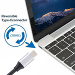 Cáp chuyển đổi 4K 60Hz Type-C / USB-C đực sang DP đực, chiều dài: 1.8m, DP đực