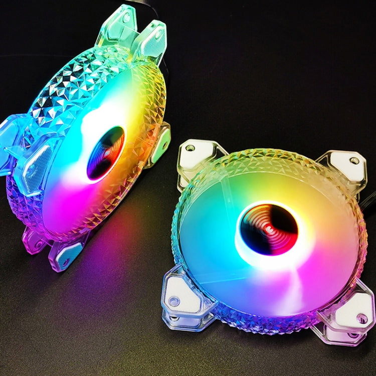Quạt làm mát COOLMOON RGB 120mm PWM 6PIN S1 ARGB, CM-S1