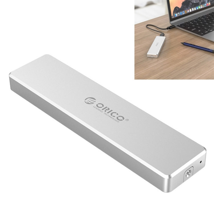 Vỏ ổ cứng ORICO PCM2-C3 M.2 M-Key sang USB 3.1 Gen2 USB-C / Type-C dạng đẩy, dung lượng hỗ trợ tối đa: 2TB