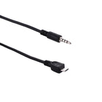 Cáp âm thanh AUX 3.5mm đực sang Micro USB đực, chiều dài khoảng 40cm, Micro USB 40cm