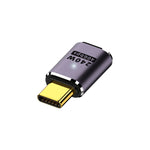 Bộ chuyển đổi USB-C/Type-C cái sang USB-C/Type-C đực 240W 40Gbps thẳng có đèn, bộ chuyển đổi thẳng