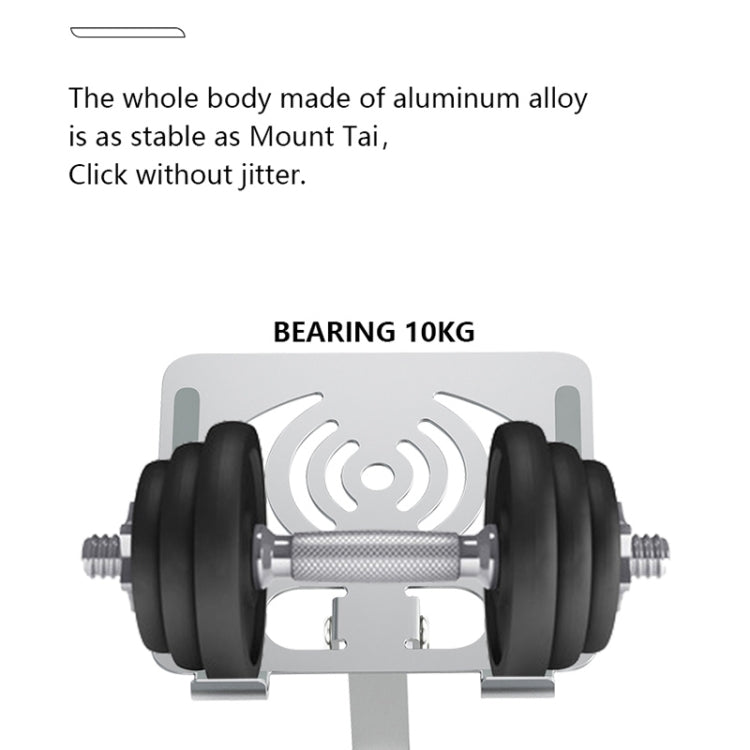 Giá đỡ laptop/máy tính bảng bằng hợp kim nhôm gập xoay L-13, L-13