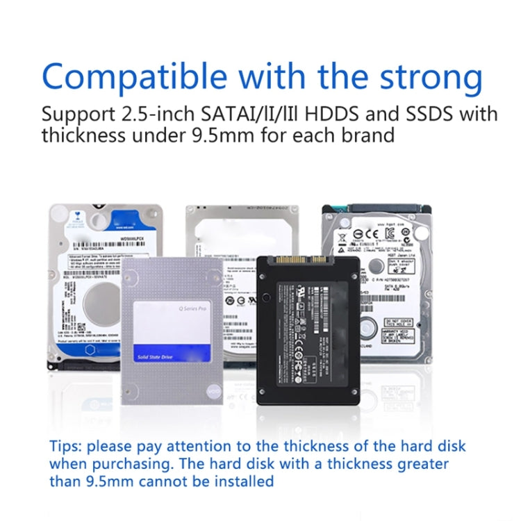 Hộp đựng ổ cứng SATA 2.5 inch USB 3.0 UNITEK, dài 30cm, giao diện SATA USB 3.0, dài 30cm