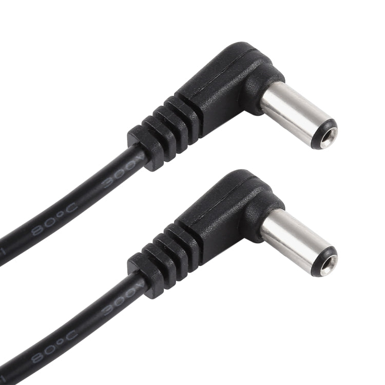 Cáp nguồn DC 5A dài 30cm, đầu đực 5.5 x 2.1mm nối đầu đực, DC 12-24V