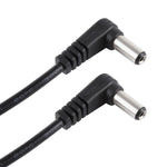 Cáp nguồn DC 5A dài 30cm, đầu đực 5.5 x 2.1mm nối đầu đực, DC 12-24V