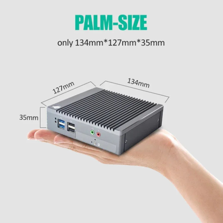 Máy tính Mini hệ điều hành Windows và Linux K660S, Bộ xử lý Intel Celeron N2840 Quad-Core 1.83-2.25GHz, RAM 2GB + SSD 32GB, 2GB+32GB