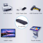 Máy tính Mini hệ điều hành Windows R1, Bộ xử lý Quad Core Cortex 2.0GHz, RAM: 1GB, ROM: 8GB