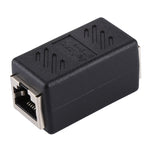 Bộ Nối Mạng Thẳng Đầu Nữ Đôi Đầu RJ45 Mở Rộng Giao Diện, 2 Cổng