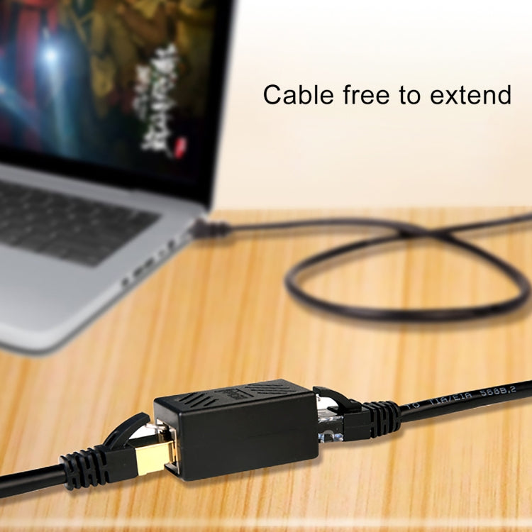 Bộ Nối Mạng Thẳng Đầu Nữ Đôi Đầu RJ45 Mở Rộng Giao Diện, 2 Cổng