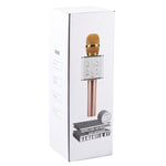Micro Karaoke Cầm Tay Bluetooth SDRD SD-08 Loa Đôi Âm Thanh Chất Lượng Cao, Micro Condenser Không Dây