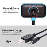 Camera Laptop / Webcam USB 2.0 không cần driver 4.0 Mega Pixels với Mic