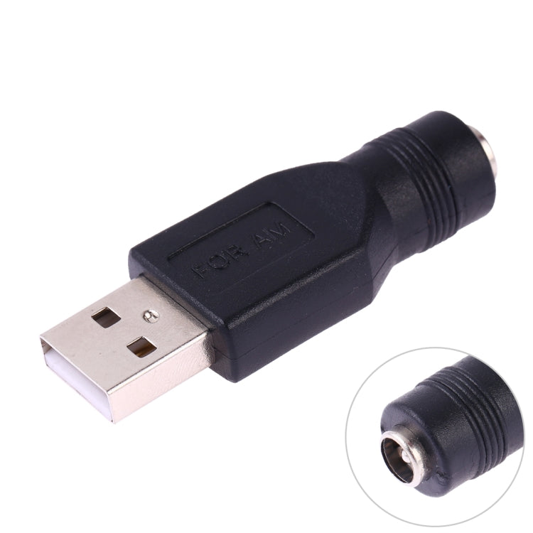 Adapter Kết Nối USB Đầu Nam Sang Đầu 5.5 x 2.1mm Nữ, USB Đầu Nam Sang 5.5 x 2.1mm