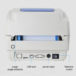 Máy in mã vạch tự động hiệu chuẩn nhiệt cổng USB Xprinter XP-460B, XP-460B