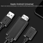 Cáp chuyển đổi video HD 2K 7563s USB-C / Type-C cái sang HDMI đực, chiều dài cáp: 1m