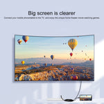 Cáp chuyển đổi video HD 2K 7563s USB-C / Type-C cái sang HDMI đực, chiều dài cáp: 1m