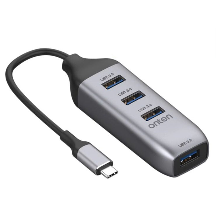 Onten 95118U Bộ Chuyển HUB Đa Năng USB-C / Type-C Sang 4 Cổng USB 3.0, 95118U