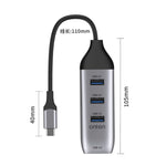 Onten 95118U Bộ Chuyển HUB Đa Năng USB-C / Type-C Sang 4 Cổng USB 3.0, 95118U