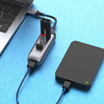 Onten 95118U Bộ Chuyển HUB Đa Năng USB-C / Type-C Sang 4 Cổng USB 3.0, 95118U