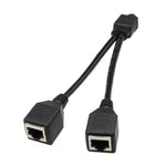 Bộ Chia Cổng Mạng LAN Ethernet CAT5 RJ45 1 Ra 2, Dài Cáp: 25cm