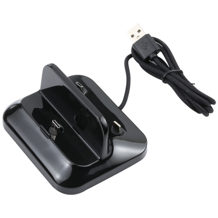Đế sạc từ tính XBX-02 3 trong 1 8 chân + USB-C / Type-C + Micro USB, XBX-02