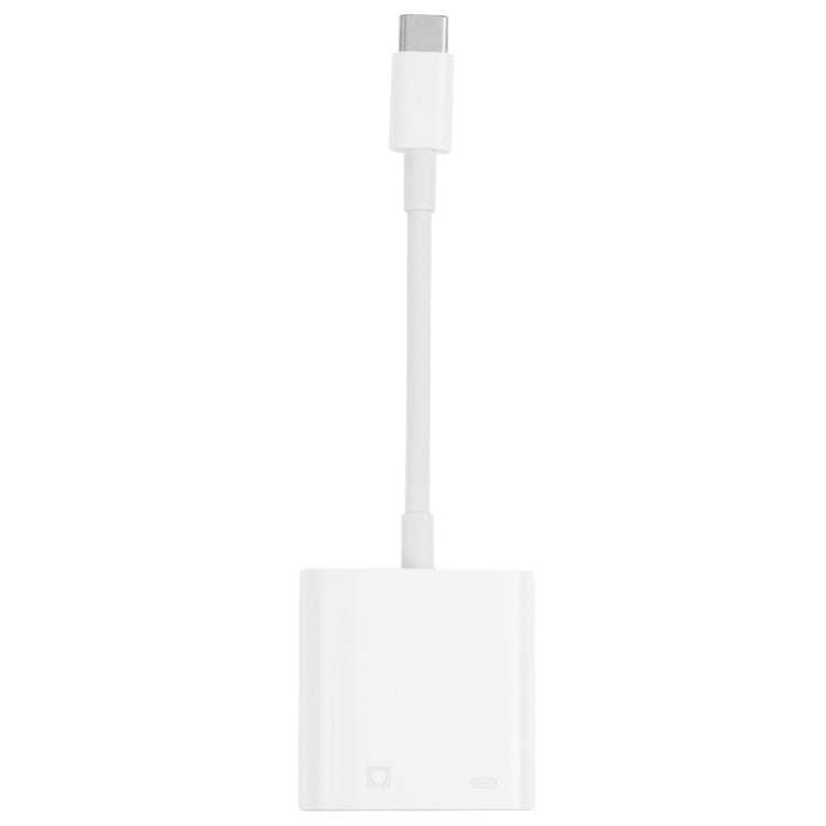 Bộ chuyển đổi 2 trong 1 NK-1035 TC USB-C / Type-C đực sang Ethernet + USB-C nguồn cái, NK-1035 TC