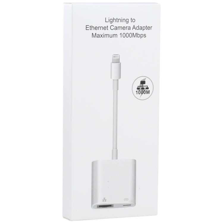 Bộ chuyển đổi NK-1035H 2 trong 1 8 chân đực sang Ethernet 1000M + nguồn 8 chân cái