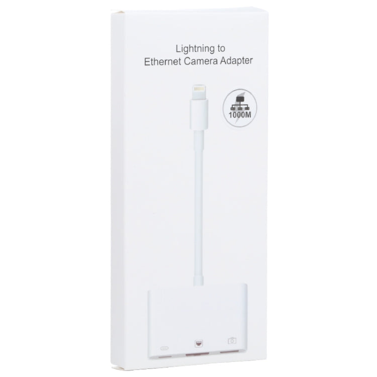 Bộ chuyển đổi NK-107 3 trong 1 8 chân đực sang USB + Ethernet 1000M + nguồn 8 chân cái