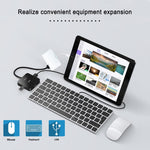 Bộ chuyển đổi AV kỹ thuật số OTG 5 trong 1 8 chân đực sang USB + HDMI + khe cắm thẻ TF / SD + nguồn 8 chân cái, khe cắm thẻ TF / SD