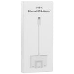 Bộ chuyển đổi 3 trong 1 USB-C / Type-C đực sang USB + Ethernet RJ45 100M + USB-C nguồn cái, 3 trong 1