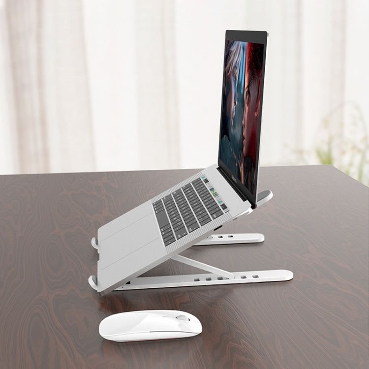 Giá đỡ laptop để bàn nâng cao, đế làm mát, giá đỡ nâng gập được, Pro-8