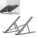 Giá đỡ laptop để bàn có thể điều chỉnh di động nâng cao chiều cao, giá đỡ gập tản nhiệt, Kiểu dáng: Thông thường, Kiểu dáng: Thông thường (Xám), Kiểu dáng: Thông thường (Bạc)