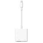 Cáp sạc dữ liệu 11cm 8 chân đực sang USB & 8 chân, Đầu đọc camera, Hỗ trợ hệ điều hành iOS 9.2 trở lên
