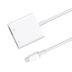 Cáp sạc dữ liệu 11cm 8 chân đực sang USB & 8 chân, Đầu đọc camera, Hỗ trợ hệ điều hành iOS 9.2 trở lên