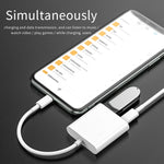 Cáp sạc dữ liệu 11cm 8 chân đực sang USB & 8 chân, Đầu đọc camera, Hỗ trợ hệ điều hành iOS 9.2 trở lên