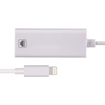 Bộ chuyển đổi card mạng Micro Ethernet NK-107 A1 cổng sạc 8 chân cái sang 8 chân đực
