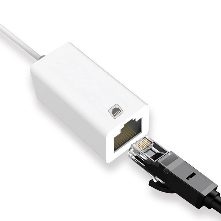 Bộ chuyển đổi card mạng Micro Ethernet NK-107 A1 cổng sạc 8 chân cái sang 8 chân đực