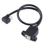 Cáp kết nối USB-C / Type-C đực sang cổng in vuông loại B cái, Type-C sang loại B vuông