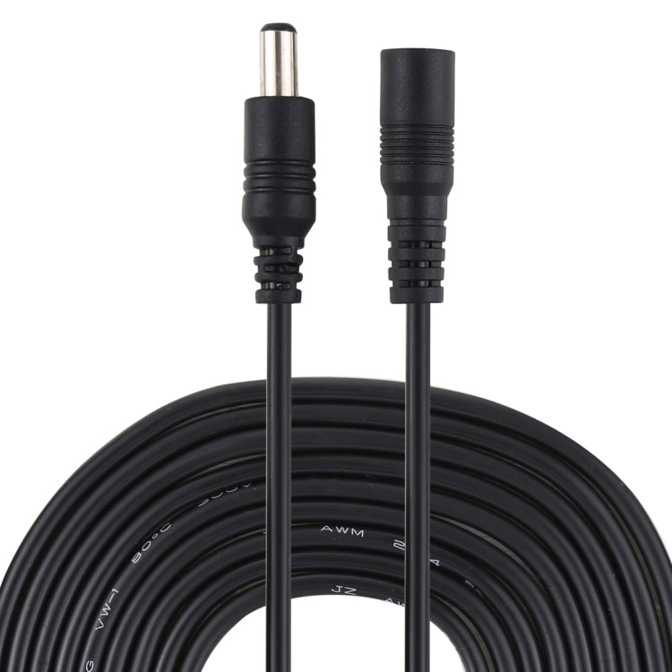 Cáp nối dài phích cắm nguồn DC 5.5 x 2.1mm cái sang đực dài 2m 22AWG cho laptop, 2m 5.5 x 2.1mm
