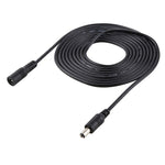 Cáp nối dài phích cắm nguồn DC 5.5 x 2.1mm cái sang đực dài 2m 22AWG cho laptop, 2m 5.5 x 2.1mm