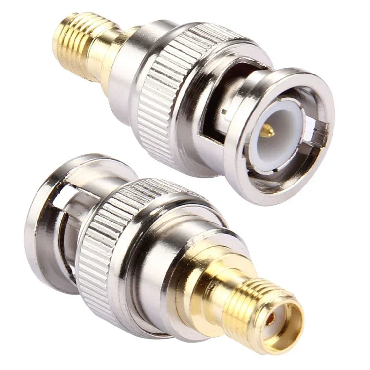 2 cái Đầu nối BNC Male sang SMA Female, Male sang SMA Female