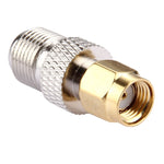2 cái đầu nối F cái sang RP-SMA đực, 2 cái F cái sang RP-SMA đực