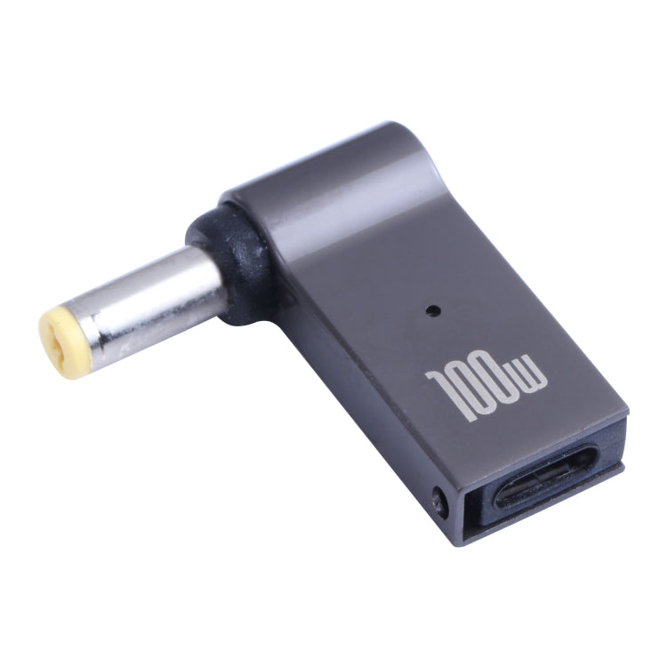 Bộ chuyển đổi sạc máy tính 100W USB-C / Type-C cái sang DC 5.5x1.7mm đực cho Acer, Type-C cái sang DC 5.5x1.7mm đực