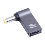 Bộ chuyển đổi sạc máy tính 100W USB-C / Type-C cái sang DC 5.5 x 2.5mm đực cho Lenovo, Type-C cái sang DC 5.5x2.5mm đực