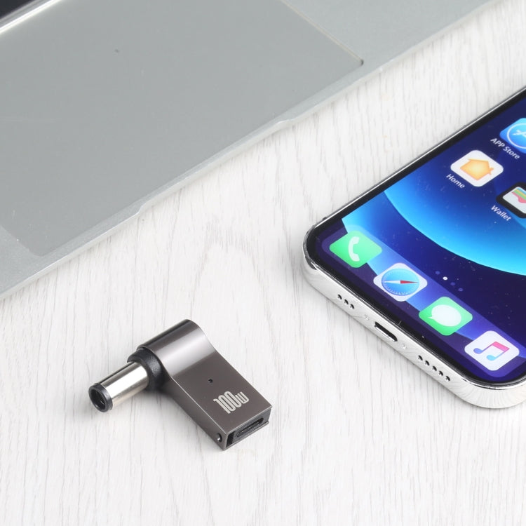 Bộ chuyển đổi sạc máy tính 100W USB-C / Type-C cái sang DC 7.4x0.6mm đực cho HP, Type-C cái sang DC 7.4x0.6mm đực (dành cho HP)