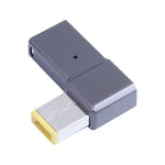 Bộ chuyển đổi sạc máy tính 100W USB-C / Type-C cái sang cổng vuông lớn cho Lenovo, Type-C cái sang cổng vuông lớn