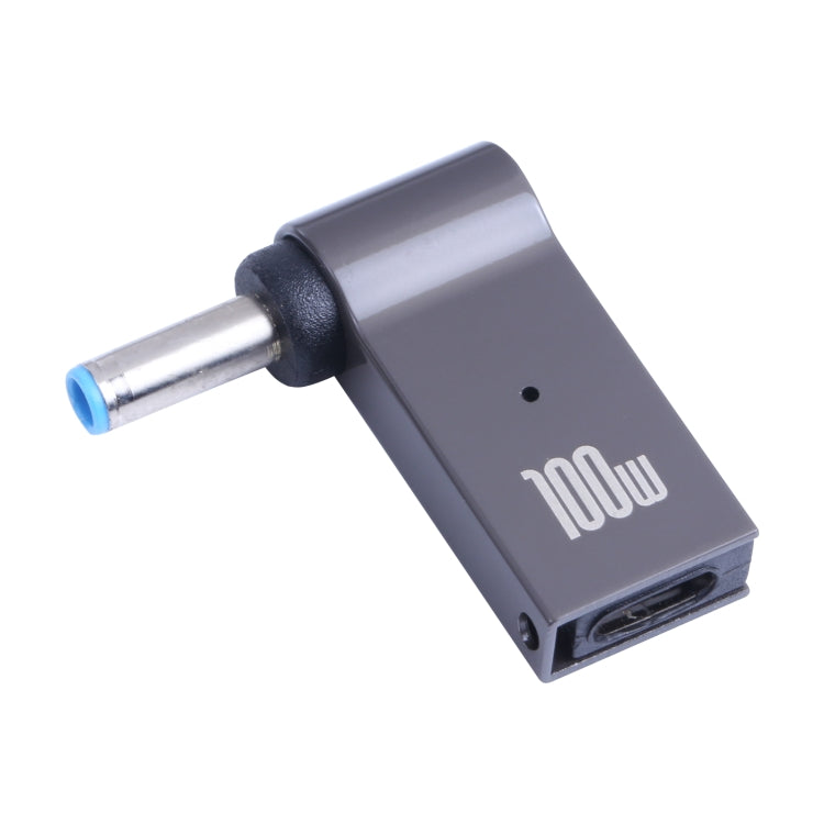 Bộ chuyển đổi sạc máy tính 100W USB-C / Type-C cái sang DC 4.5x3.0mm đực cho HP, Type-C sang DC 4.5x3.0mm
